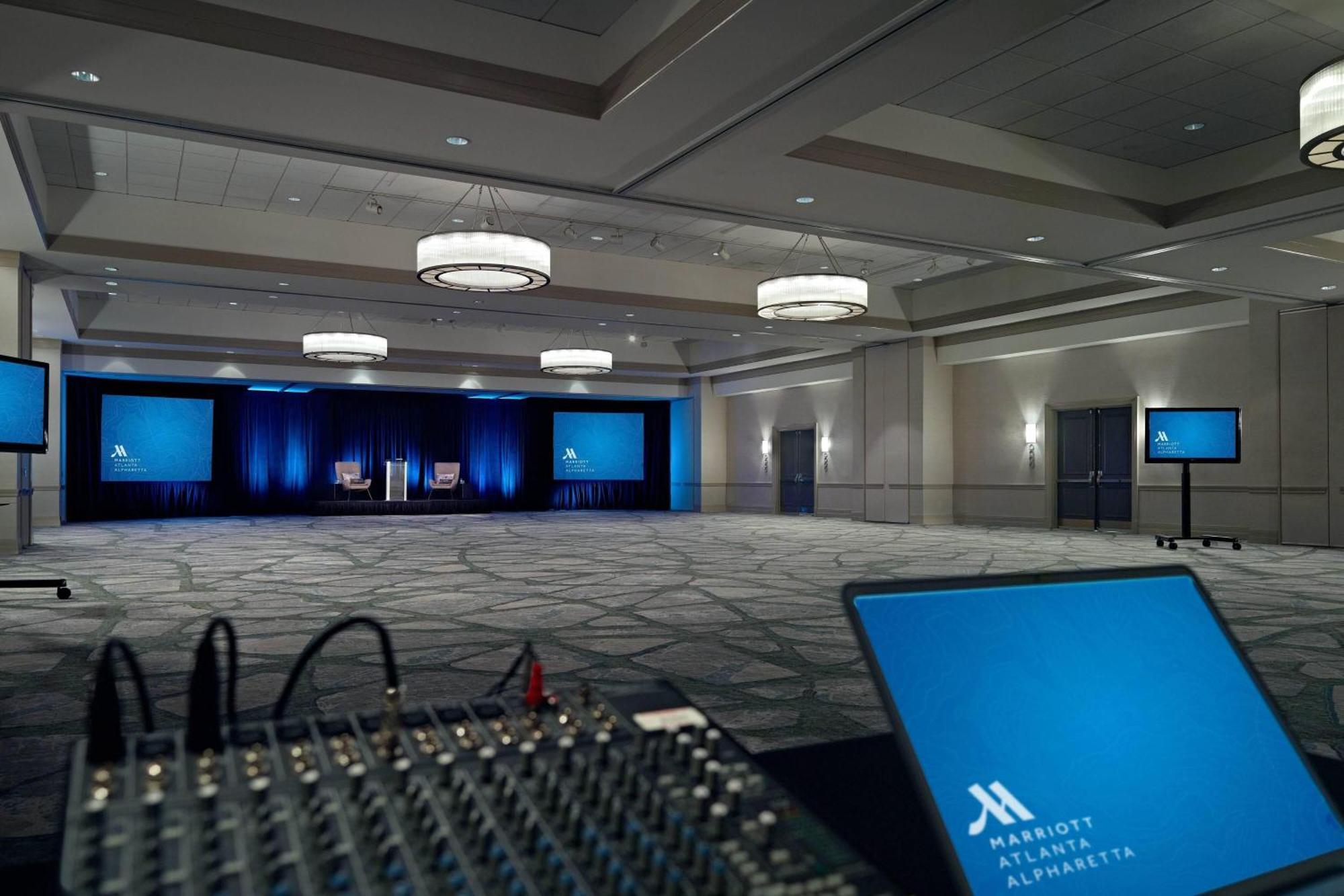 Atlanta Marriott Alpharetta Hotell Eksteriør bilde